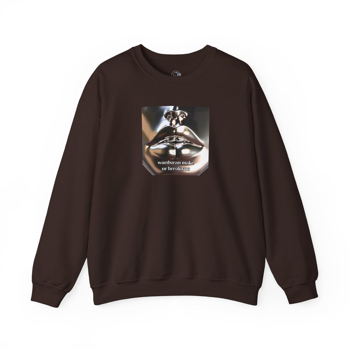 Words Can Make Or Break You Design - SorshaNova - Unisex Heavy Blend™ Crewneck Sweatshirt