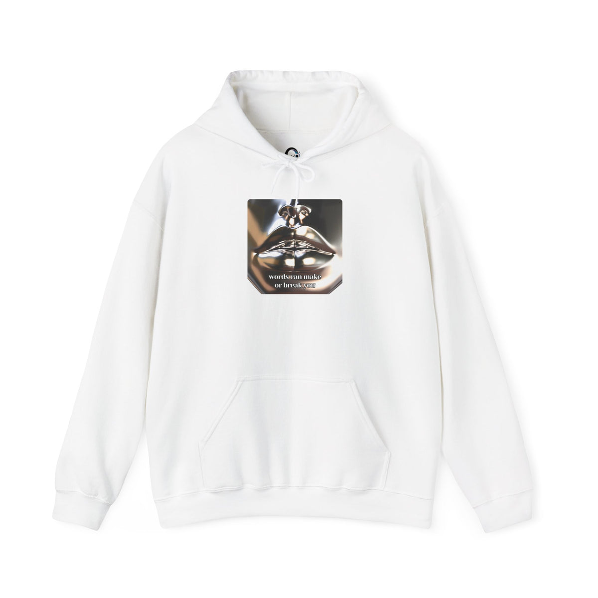 Words Can Make Or Break You Design - SorshaNova - Unisex Heavy Blend™ Hooded Sweatshirt