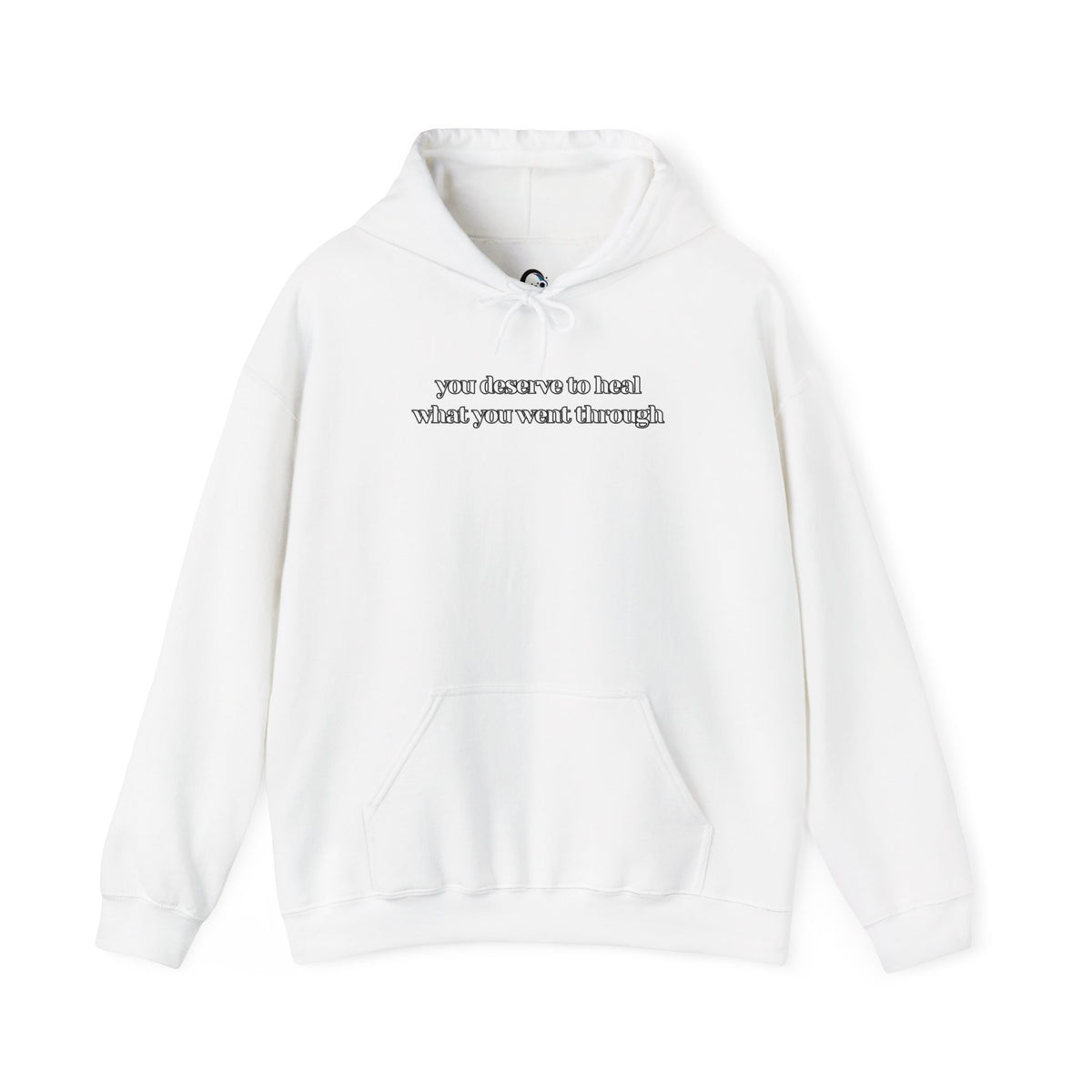 You Deserve To Heal What You Went Through Design - SorshaNova - Unisex Heavy Blend™ Hooded Sweatshirt