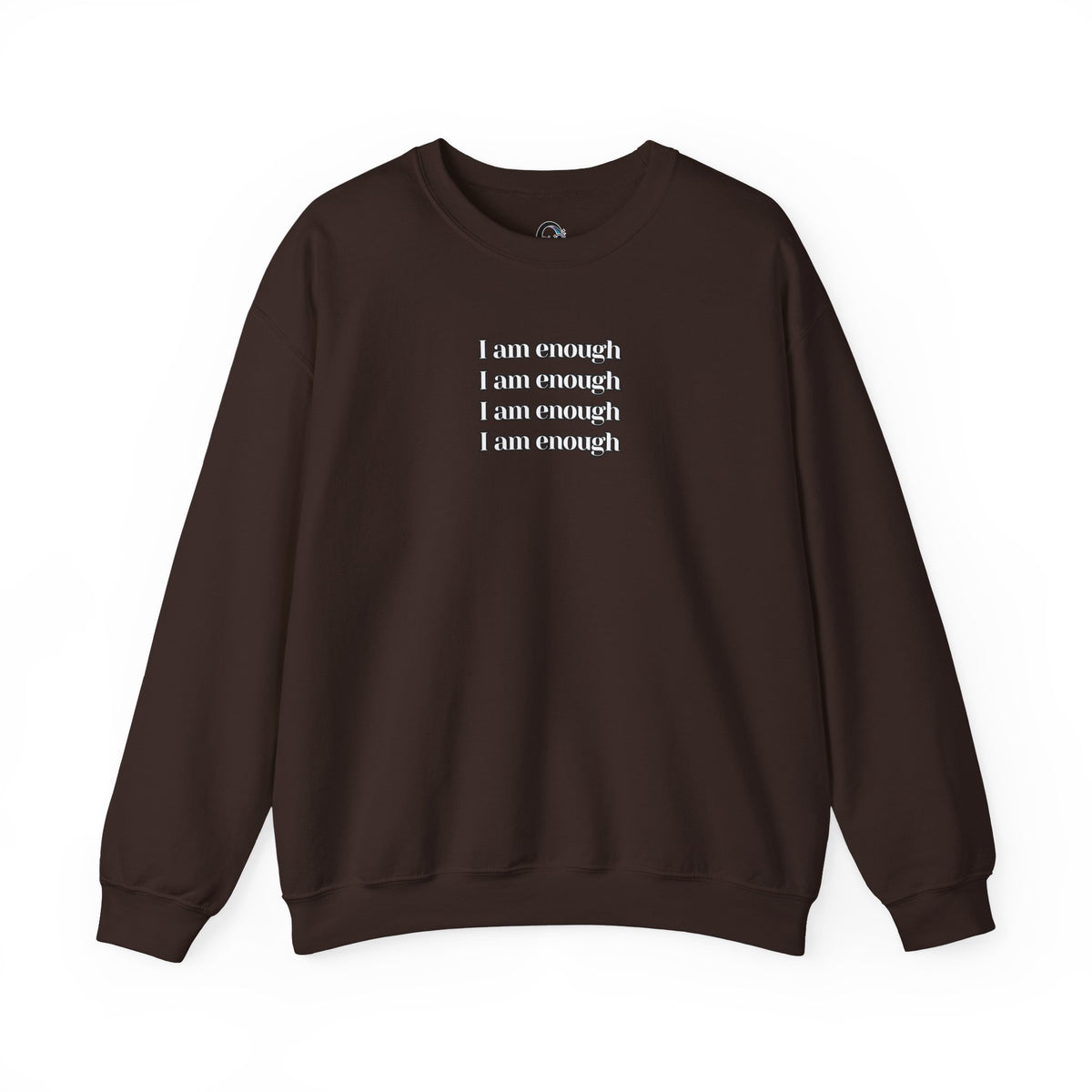 I Am Enough x4 Mantra Design - SorshaNova - Unisex Heavy Blend™ Crewneck Sweatshirt
