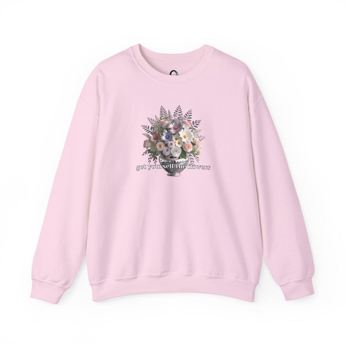 Get Yourself The Flowers Spring Design - SorshaNova - Unisex Heavy Blend™ Crewneck Sweatshirt